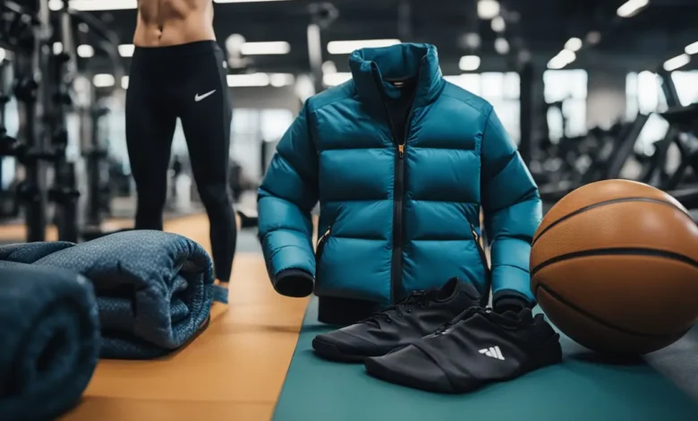 the spark shop men winter jacket sportswear gym fitness