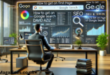 how to get on first page of google search david aziz